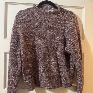 Old Navy Marled Plum Cowlneck Sweater - Women